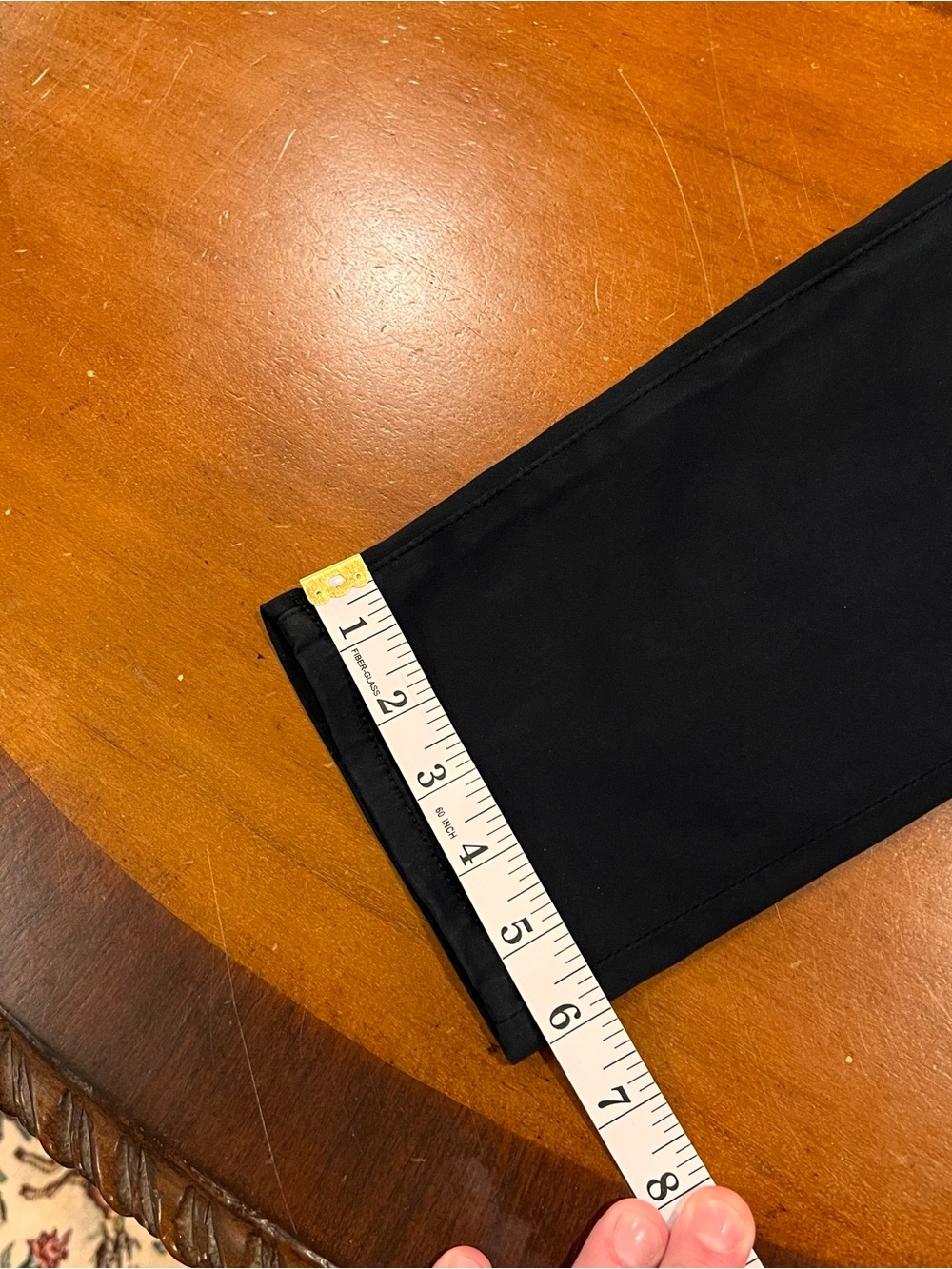 AG Adriano Goldschmied The Stilt Low-Rise Cigarette Jean Super Black 29R Fitted - Picture 16 of 16